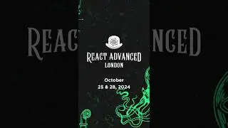 #ReactAdvancedLondon is back on Oct. 25&28!🔥 Grab your limited Early Bird ticket👉reactadvanced.com