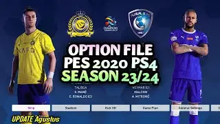 PES 2020 - REVIEW NEXT OPTION FILE PES 2020 SEASON UPDATE 23-24 | PS4