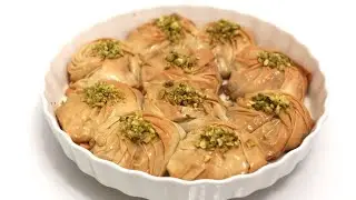 وصفة بقلاوة بطريقة جميلة وسهلة - Baklava recipe: easy & beautiful  - Recette facile de Baklava