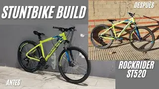 Wheelie bike build - rockrider st520