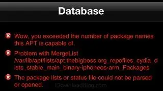 How to fix Cydia Error | How to repair Cydia