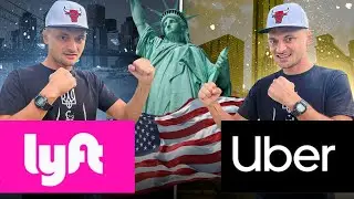 UBER чи LYFT 🚕 ЩО КРАЩЕ? Робота на таксі в США 🇺🇸Порівння Убер і Ліфт