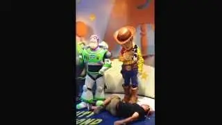 Toy Story Fail!!! Andy's coming!!!