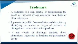 Lecture 34-Intellectual Property Rights BY PAYAL N. VAJA