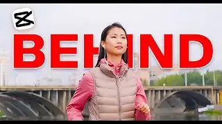 How to Add Text Behind Person Effect in CapCut Tutorial (2025)