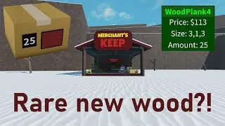 Refinery caves rare new wood?!