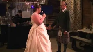 Mhairi sings for Bill