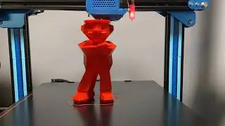 3D printed low-poly super Mario