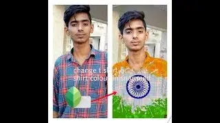 How to change shirt t shirt colour in snapseed new trick