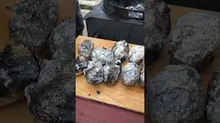 Chicken meat on the grill.