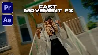 HOW TO ADD FAST MOVEMENT FX TO YOUR MUSIC VIDEO! DRAG AND DROP