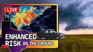 Tornado & Gorilla Hail chase in DFW area of Northeast Texas