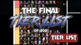 THE FINAL TIER LIST OF 2021! - 2021 Tier List - Marvel Contest of Champions