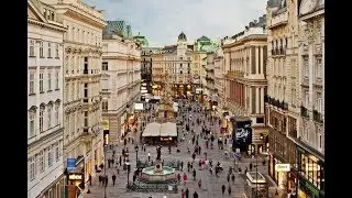 Night tour of Vienna, Austria