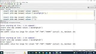 Data Types in Oracle | Sql data types | data types in sql | oracle data types