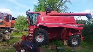 востановление зерноуборочного комбайна кейс2366