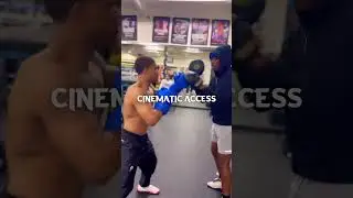 Curmel Moton pad work with Lehkei Mayweather (Roger’s Son) #boxing #tmt