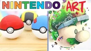 NINTENDO ART!!! | Jamie Jo