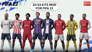 HOW TO INSTALL FIFA 23 MODS + 22/23 KITS + SQUAD UPDATE | TU17