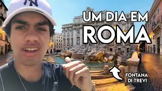 1° DIA NA CIDADE HISTÓRICA DE ROMA!! #episódio1