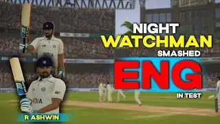 Ashwin smashed 154's Knock Against ENGLAND 🏴󠁧󠁢󠁥󠁮󠁧󠁿