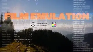 Incredible New Film Emulation in Final Cut Pro! [Dehancer Pro]