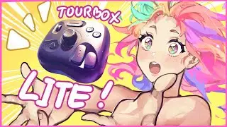 IS IT WORTH IT? Testing out TourBox Lite with SPEEDPAINT!!