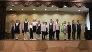 Студия "Берегиня" ЦДТ, ансамбль 2Б класса, песня "Пограничник"