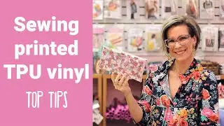 Sewing with TPU Vinyl - let's make a zipper pouch!