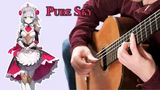 PURE SKY (Main Theme) - Genshin Impact | Guitar cover