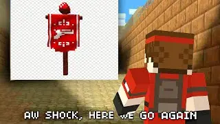 POV: Me stealing your flag (Pixel Gun 3D)