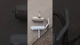 ОКА! Глушитель из нержавейки по заводу. А сейчас?