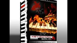 KEYBOARDSOLO LESSONS PREVIEW - Shredding Techniques V1 - Example 1 ( Synthcloud )