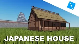 Feudal Japanese House SPEEDBUILD - Roblox Studio