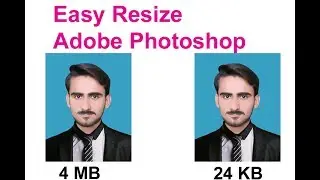 Photo Resize Less then 25kb for online forms Apply in Photoshop 7 0