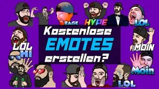 Twitch EMOTES kostenlos selber erstellen