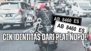 Cara mudah Cek Plat Nomor Kendaraan, bisa dimana aja !!