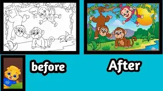 water painting | very interesting water painting#drawing #cartoons