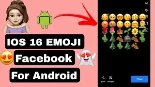 Haw To IOS 16 Emoji On Facebook