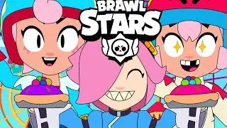 BRAWL STARS ANIMATION - BONNIE  & JANET Birthday Of Chaos