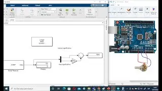 Comunicacion serial arduino  simulink #1 lectura de potenciometro