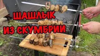 Шашлык из скумбрии