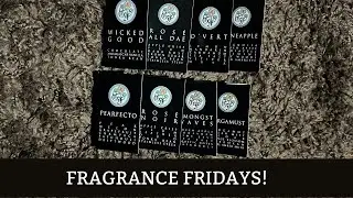 Fragrance Fridays- Gallagher Fragrances- Sample Pack- Which was my favorite ?!?!