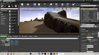 2020 unreal engine 4.24.1 addeda  ramp onto a bridge in vehicle fun