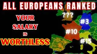 The REAL Truth About Europe: Salary vs. Living Costs & RENT (ALL Countries RANKED)