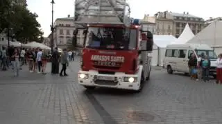 Alarmowo: Pluton Gaśniczy z JRG 1 Kraków