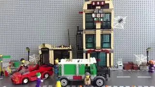A Lego Movie  Homer Simpsons goes to Jail and the Joker got away