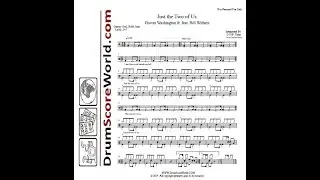 Drum Score - Grover Washington Jr. - Just the Two of Us (Preview)