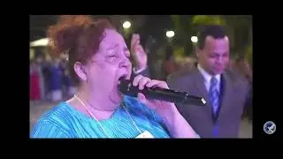 BRAZIL REVIVAL 2023 | BLIND LADY SINGS MIGHTY HALLELUYAH