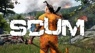 SCUM - RECOMEÇO ENCONTRANDO EQUIPE E COMEÇANDO A BASE